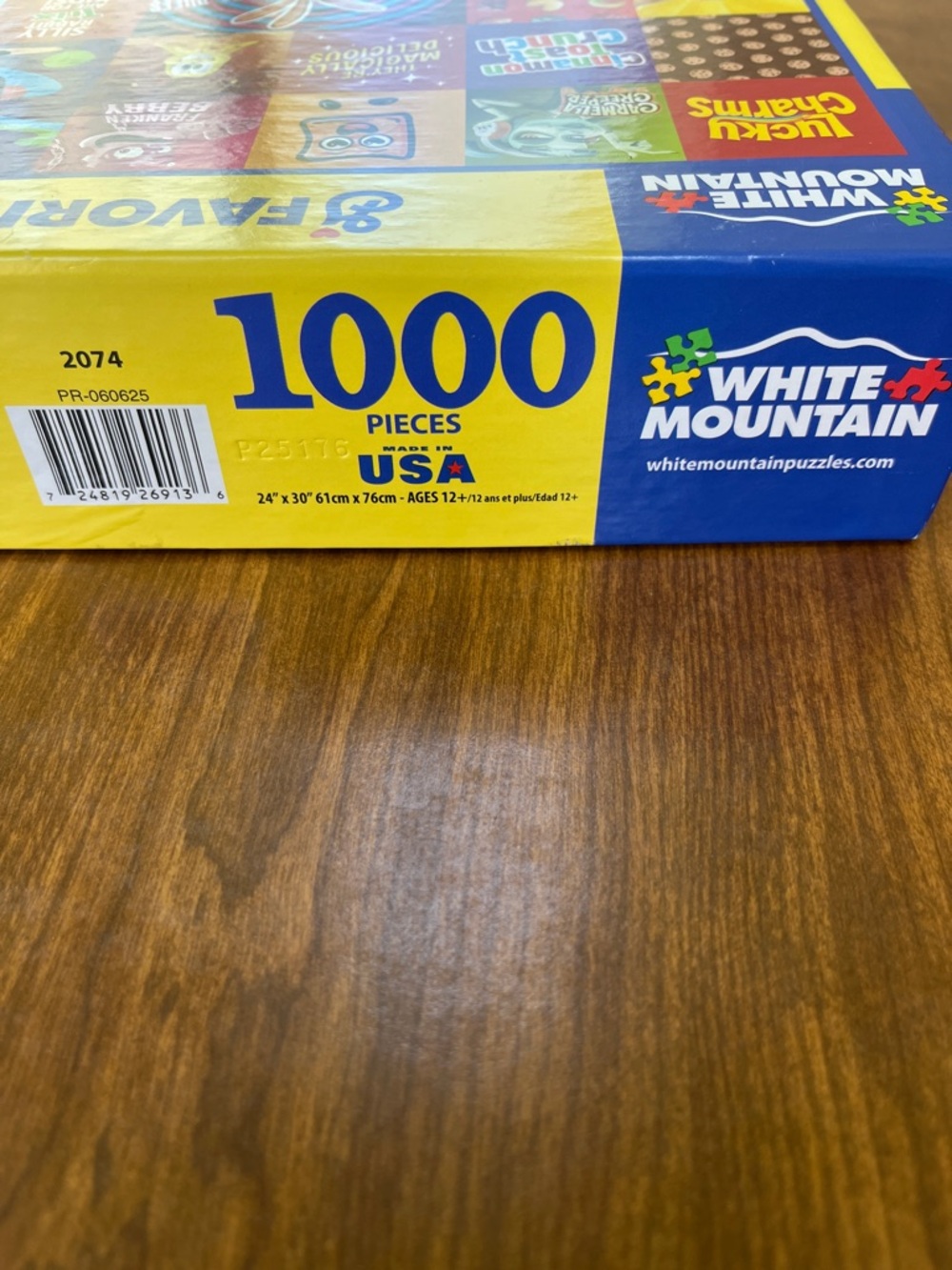 White Mountain 1000-Piece Puzzle - Picture 2 of 2